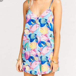 NWT Show Me Your MuMu Romper Under The Sea Print🐠